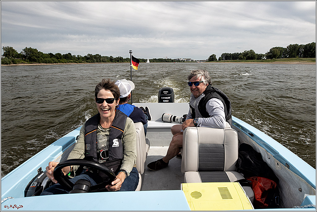 100 Jahre Rheinwoche 2022 - 2. Wettfahrt  Hitdorf - Duesseldorf, 03.06.2022,